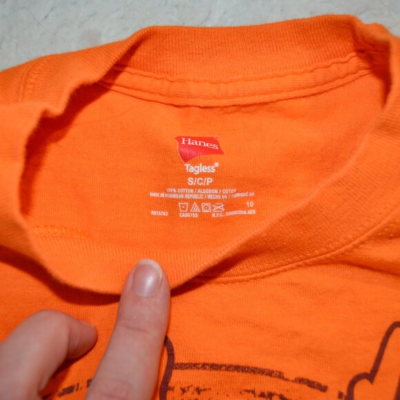 Weedeater sludge doom band tee, flame orange sasquatch weedeater tee size S - Picture 5 of 10